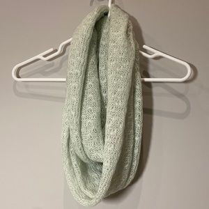 2/$10 Mint Green Infinity Scarf Knit